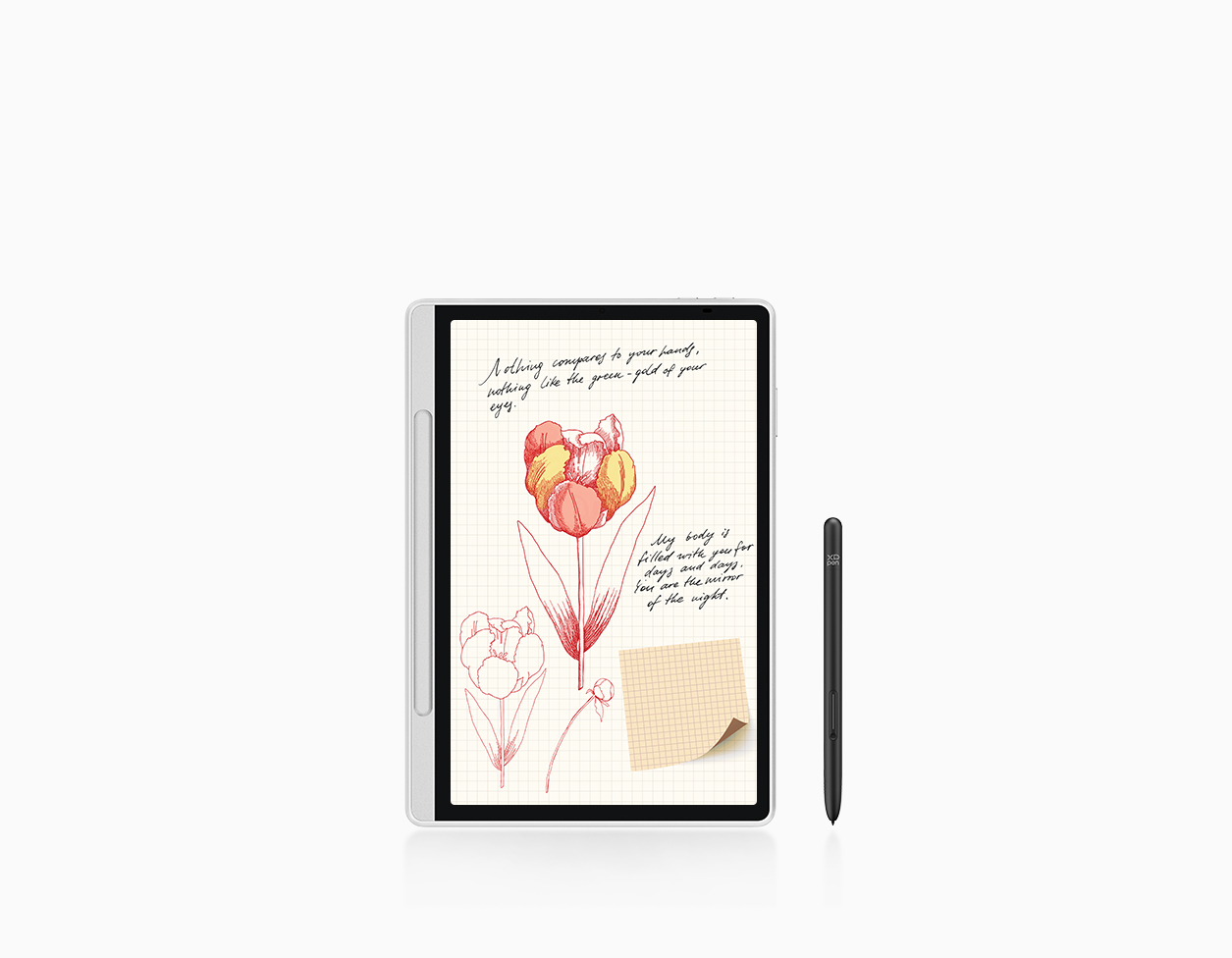 Draw Notepad Graphic Drawing Tablets & Digital Art Pads With Screen - XPPen
