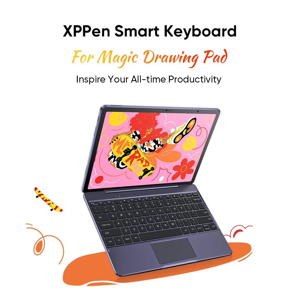 ACK08 Smart Keyboard for Magic Drawing Pad